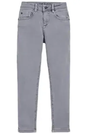 WE Fashion Regular-fit-Jeans blau|grau 164