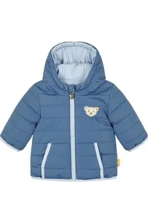 Steiff Outdoorjacke Wendejacke Catcher, Reflektor, gefüttert blau 62
