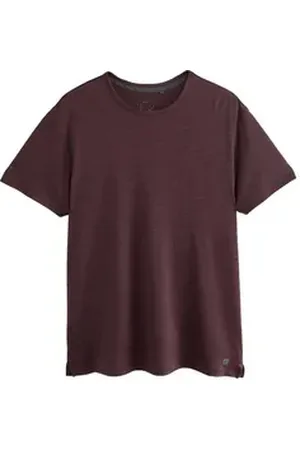 Next Trainingsshirt Sport-T-Shirt mit Netzstoff (1-tlg) rot L