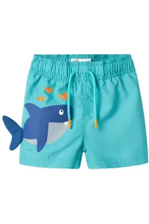 NAME IT Badeshorts NMMZAKAN SWIM SHORTS grün 98