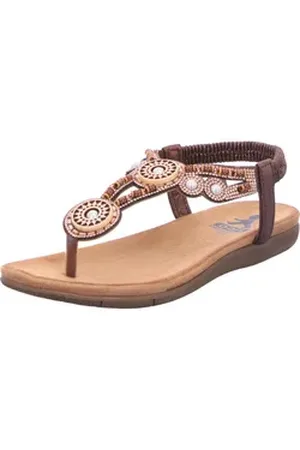 2Go Keilsandalette silberfarben 41 EU