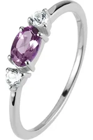 Jacques Lemans Fingerring, Topas lila 54