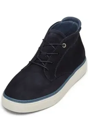Marc O’ Polo Aus softem Velours-Rindleder Stiefelette blau 43 EU