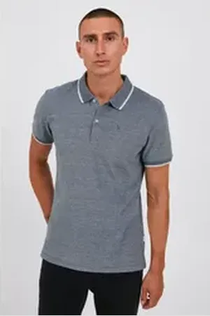 Casual Friday Poloshirt CFTristan - 20503969 Klassisches Poloshirt mit kleiner Stickerei blau XL