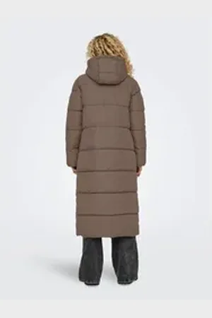 ONLY Wintermantel Maggi (1-tlg) braun S