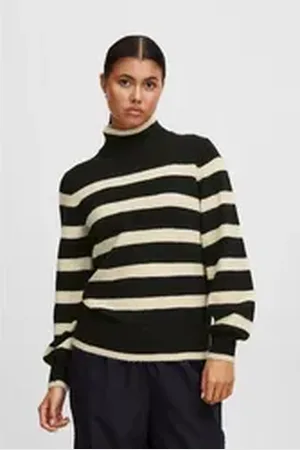 Ichi Rollkragenpullover IHEDEN LS6 - 20119692 schwarz L