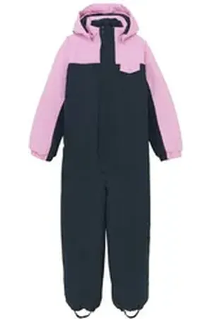 Color Kids Schneeoverall Mädchen Coverall W. Contrast 741653 pink 104