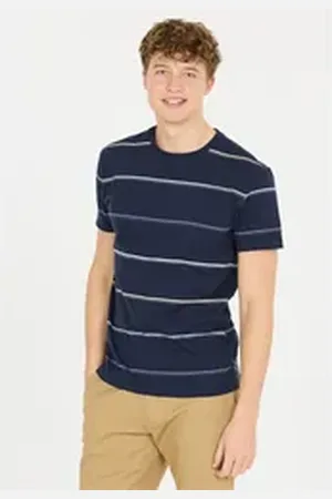 Cruz Funktionsshirt austin im coolen Streifendesign blau L