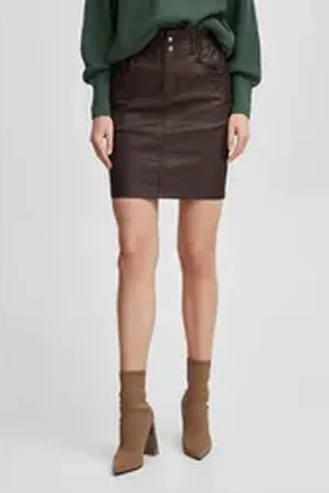 B YOUNG Minirock BYKIKO SKIRT 4 - 20811797 braun 38
