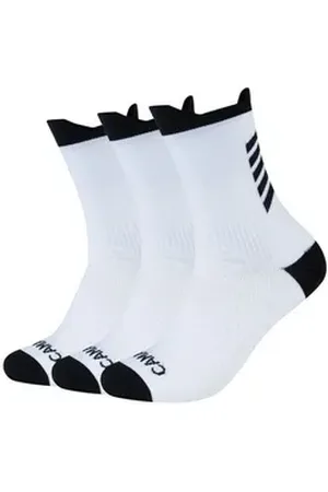 Camano Socken Sportsocke 3er Pack 3er Pack Sportsocken mit optimalem Fußklima dank Mesheinsätzen rot 43/46