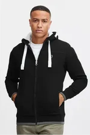 Solid Sweatjacke SDBenjaminZip Sweatshirtjacke mit gefütterter Kapuze lila M
