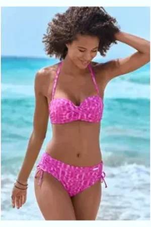 ELBSAND Bikini-Hose Letra mit tollem Wording rosa 36