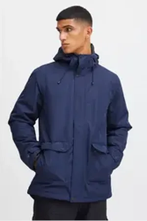 North Bend Parka NBMalik M W-PRO 10.000 mit wasserdichter Beschichtung blau XL
