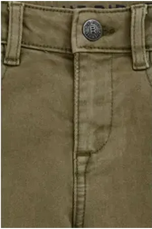 WE Fashion Regular-fit-Jeans grün 146