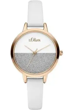 QS by s.Oliver Quarzuhr Damen Analog Quarz Uhr SO-3743-LQ, Damen Analog Quarz Uhr SO-3743-LQ