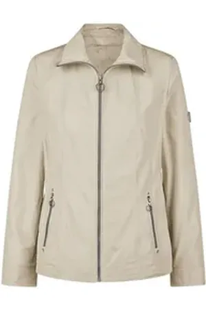 Barbara Lebek Sommerjacke Übergangsjacke oder Frühlingsjacke für Damen beige 50