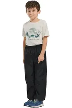 Jack Wolfskin Regenhose RAINY DAYS PANTS KIDS schwarz 164
