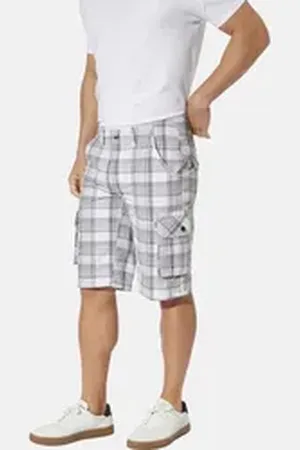 BABISTA Cargobermudas NICANDRO im Karo-Stil grau XL (56)