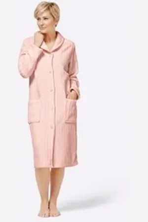 Comtessa Morgenmantel Morgenmantel, Polyester, Fleece orange 44/46