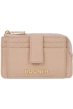 Bogner Kartenetui Elli Purse, aus echtem Leder mit RFID-Blocker Schutz braun