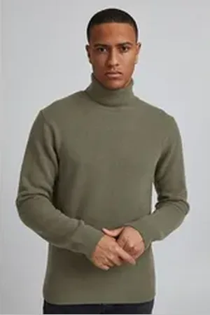 Casual Friday Rollkragenpullover CFKarl Klassischer Rollkragenpullover grün XL