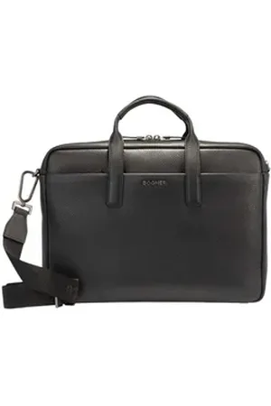 Bogner Businesstasche Mario Briefbag, aus echtem Leder schwarz