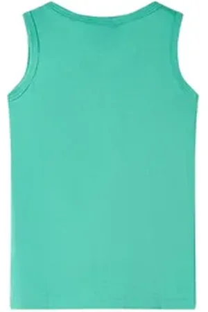 vidaXL Tanktop Kinder-Tanktop Grün 140