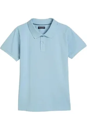 Marc O’ Polo Poloshirt aus Bio-Baumwoll-Piqué blau 164