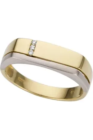Firetti Goldring Schmuck Geschenk Gold 333 Herrenring Goldring, mit Brillanten gelb|goldfarben 19