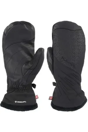 KinetiXx Skihandschuhe Sehr warmer Damen-Fäustling Ashly Mitten GTX®, (in schwarz oder weiß) Anatomische Passform, Atmungsaktiv, Winddicht, Touchscreen kompatibel schwarz 8