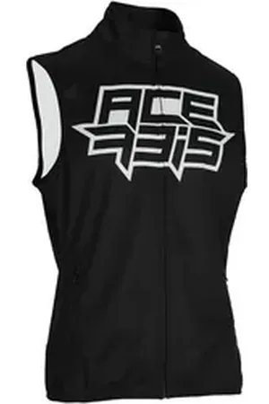 Acerbis Motorradjacke Linear Softshell wasserdichte Motocross Weste schwarz L