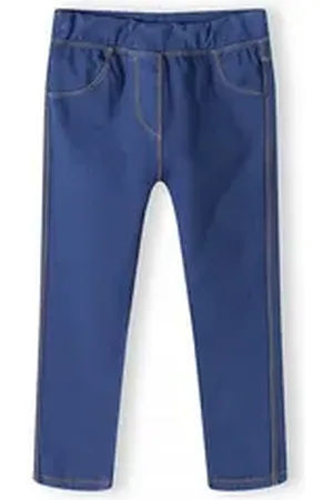 Minoti Jeggings Gerade lange Jeggings (1y-14y) blau 98-104cm
