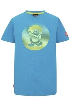 TROLLKIDS Funktionsshirt Troll T PRO UV-Schutz 30+ blau|grün 176