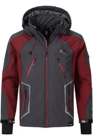 rock creek Softshelljacke Herren Softshelljacke Wanderjacke H-230 grau M