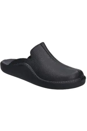 Josef Seibel Monaco Clog, Hausschuh, Sabot in Weite H (sehr weit) schwarz 45 EU