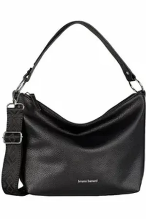 Bruno Banani Schultertasche Amalfi, Handtasche Damen Tasche Schulterriemen schwarz