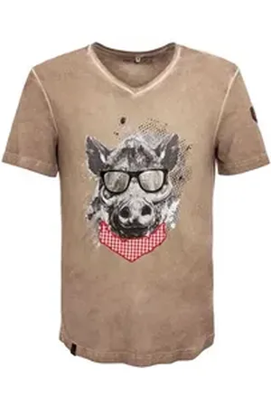 Almgwand T-Shirt OBERBRUNNALM braun XXL