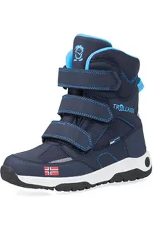 TROLLKIDS Lofoten Winterstiefel Wasserdicht blau 26 EU