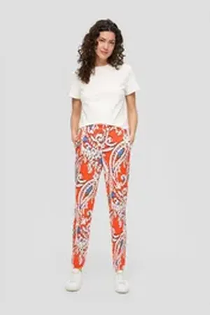 QS by s.Oliver 7/8-Hose Cigarette: Pants mit Tapered Leg 42