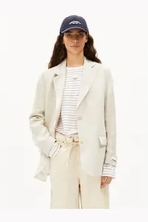 Armedangels Jackenblazer PAULIMAA PURE LINO Damen Blazer aus Leinen (1-tlg) S/36