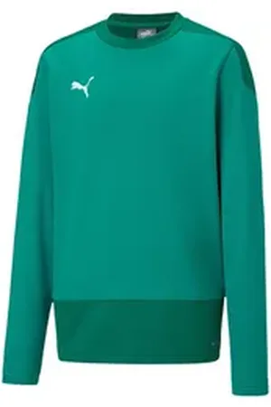 PUMA Fleecepullover Kinder Sweatshirt teamGOAL 23 Training Sweat Jr 656568 grün 152
