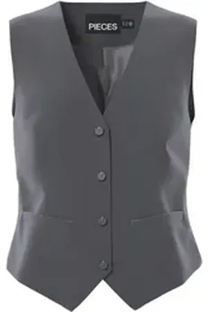 Pieces® ONLY & SONS Anzugweste – Modische Weste für vielseitige und stylische Looks grau S