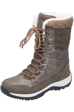 MOLS Bakan Stiefel mit wasserdichtem Obermaterial braun|grau 39 EU