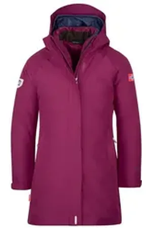 TROLLKIDS 3-in-1-Funktionsjacke Senja Wasserdicht blau|lila 104