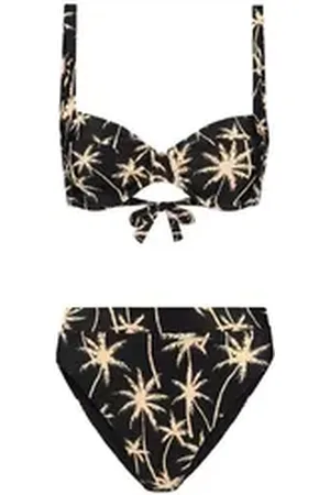 Shiwi Bügel-Bikini-Top DAISY (1-St), Weiteres Detail beige|schwarz 40