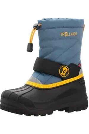 TROLLKIDS Telemark Winterboots Klettverschluss blau 32 EU