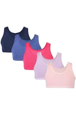 TupTam Bustier Mädchen Bustier mit breiten Trägern 5er Pack bunt 146-152