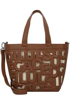 Desigual Shopper, Polyurethan braun