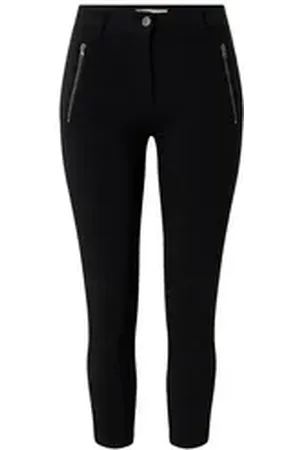 soyaconcept 7/8-Hose (1-tlg) Plain/ohne Details schwarz 44