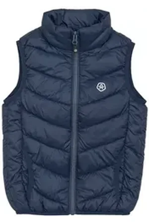 Color Kids Steppweste COWaistcoat Quilted Packable - 5438 Klassische Steppweste mit Logo blau 110
